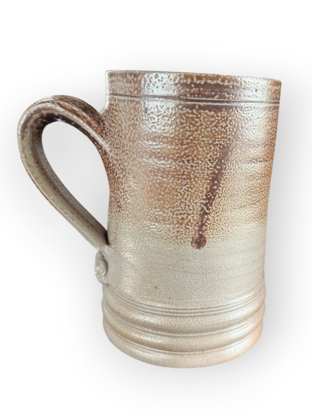 Vintage Holdcroft stoneware pottery VA handcrafted extra large Mug